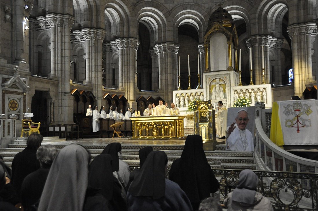 Messe présidée par Mgr Michel Golfier. © BSCM.