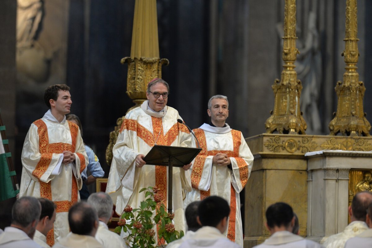 Messe pour les jeunes et les vocations. © Marie-Christine Bertin / Diocèse de Paris.