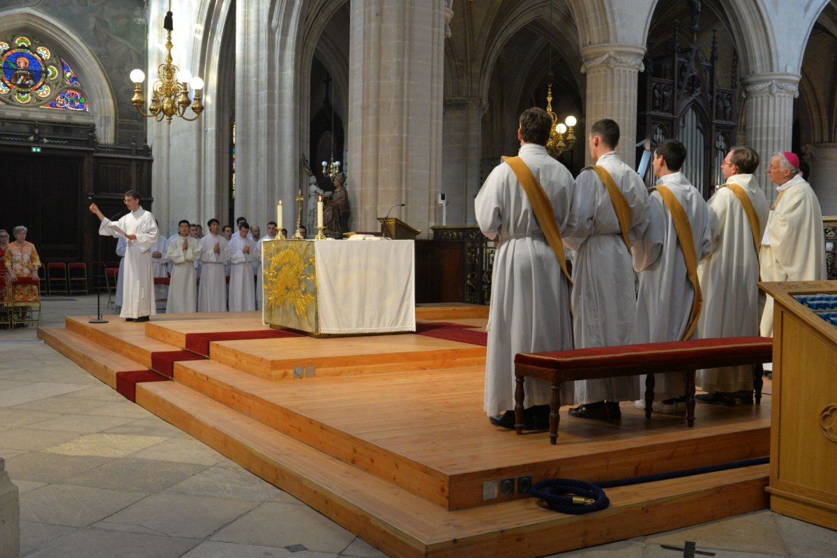 Veillée de prière pour les vocations 2023. © Marie-Christine Bertin / Diocèse de Paris.