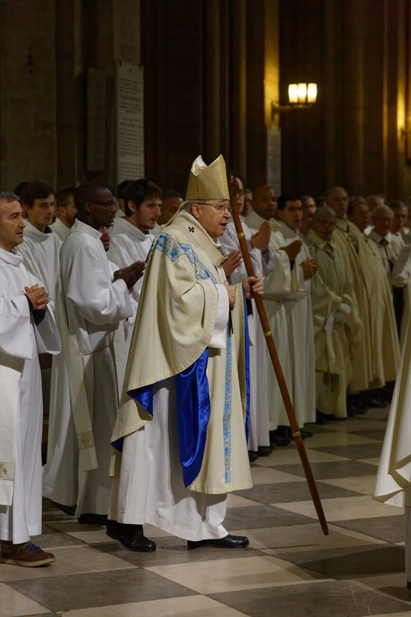 Messe de l'Immaculée Conception. © Yannick Boschat / Diocèse de Paris.