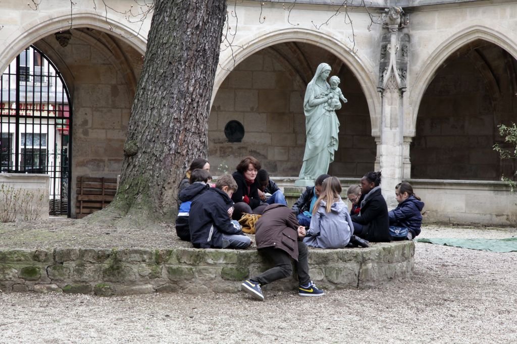 L'appel au baptême des adolescents 2012. © Yannick Boschat / Diocèse de Paris.