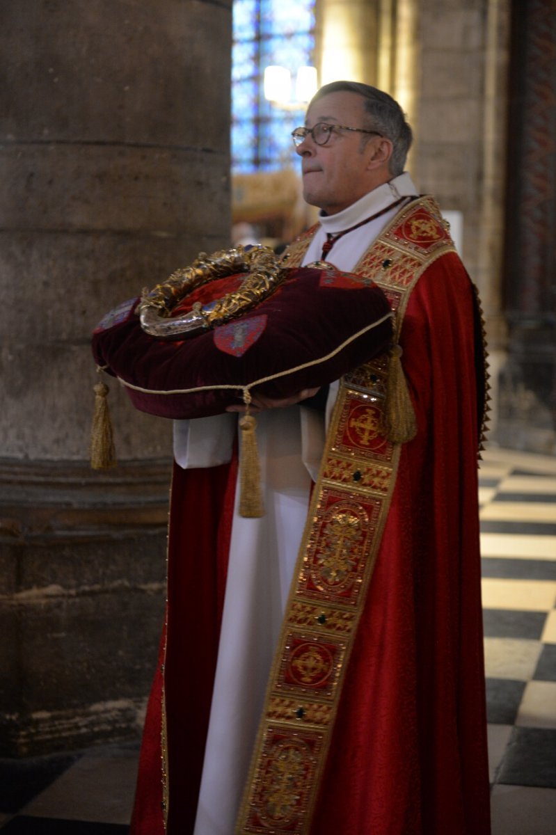 Mgr Patrick Chauvet, recteur de Notre-Dame de Paris.. © Marie-Christine Bertin / Diocèse de Paris.