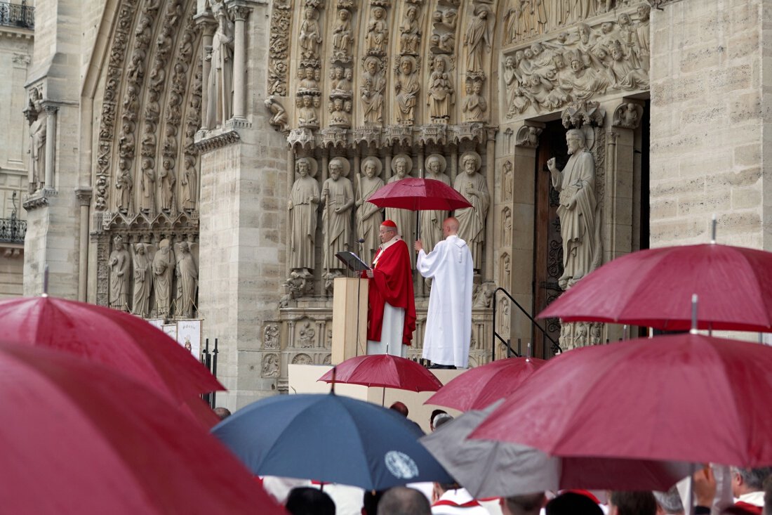 Homélie du cardinal André Vingt-Trois. © Yannick Boschat / Diocèse de Paris.