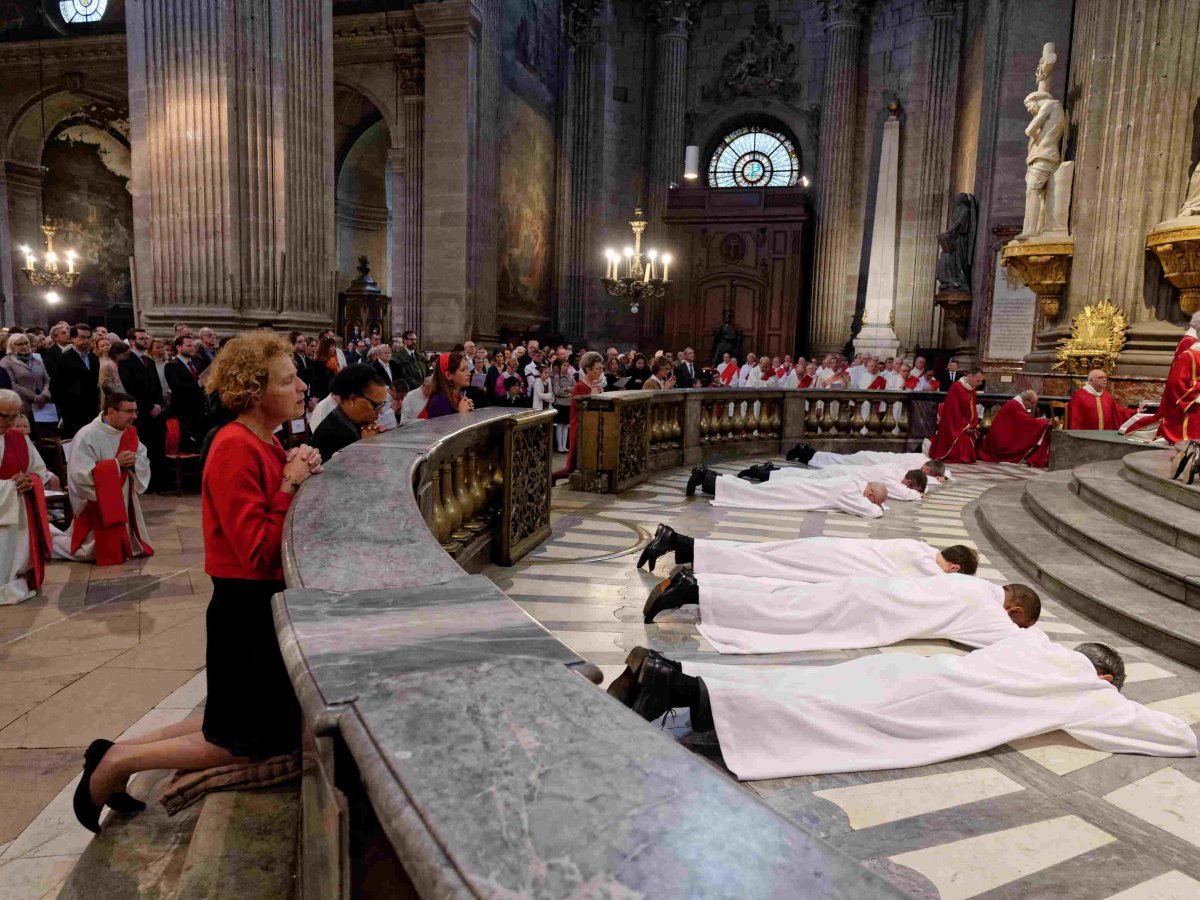 Ordinations de diacres permanents 2019. © Yannick Boschat / Diocèse de Paris.