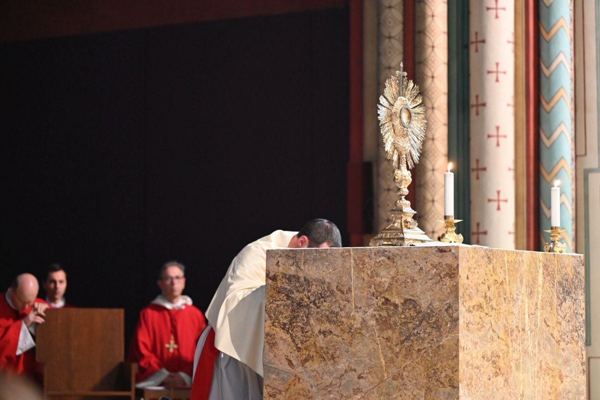 Messe et veillée de prière pour les vocations 2024. © Marie-Christine Bertin / Diocèse de Paris.