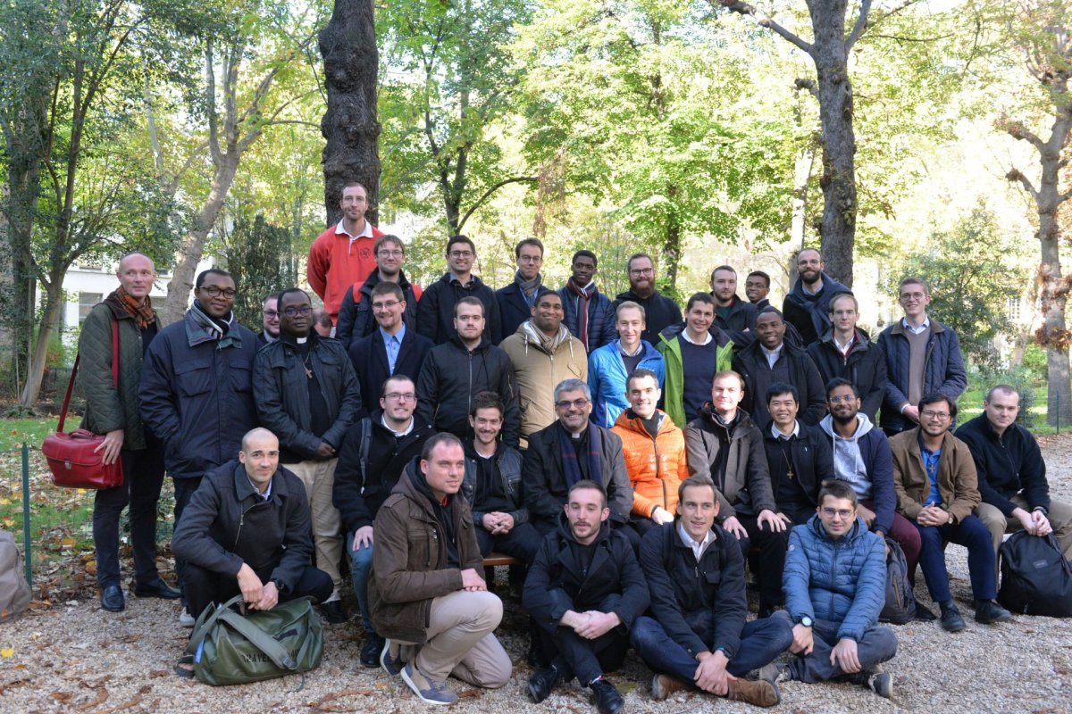 Rencontre des séminaristes d'Île-de-France. © Marie-Christine Bertin / Diocèse de Paris.