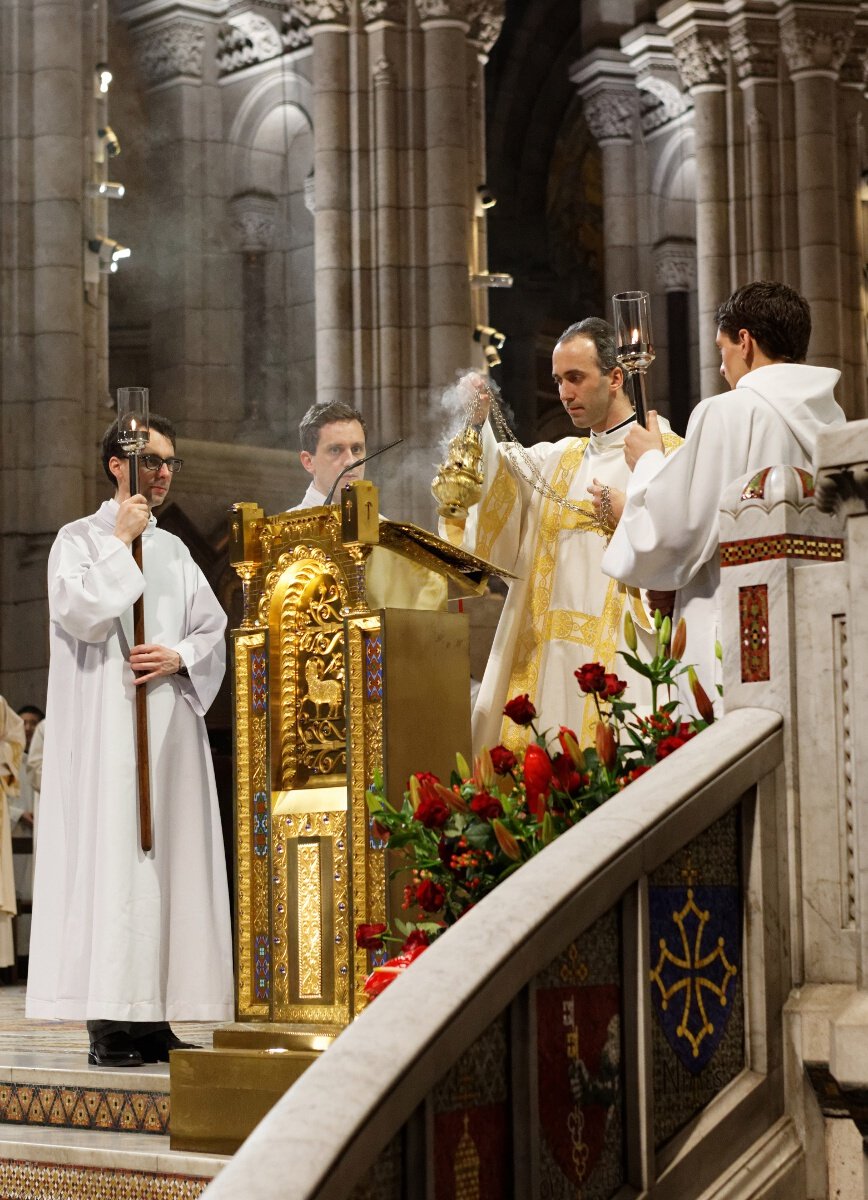 Liturgie de la Parole. © Yannick Boschat / Diocèse de Paris.