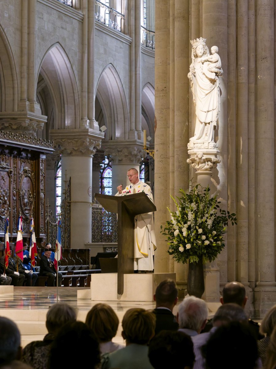 Messe pour les Sapeurs-Pompiers. © Yannick Boschat / Diocèse de Paris.