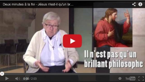 Deux minutes à la foi - Jésus n'est-il qu'un brillant philosophe ? 