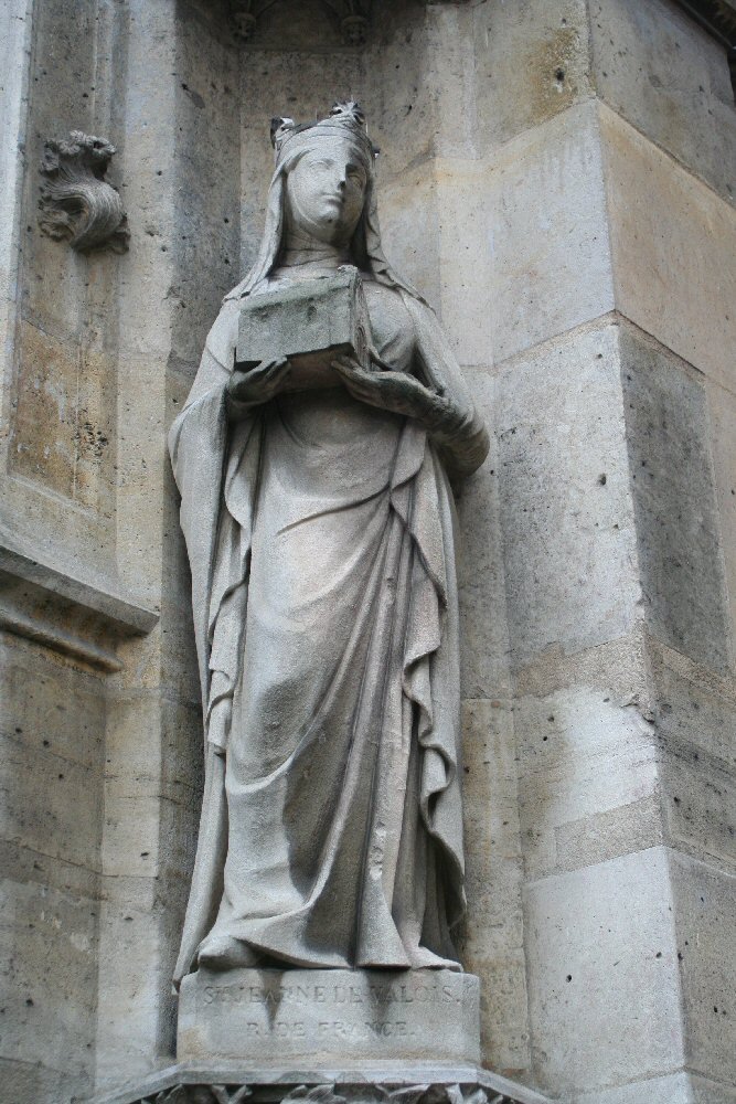 Jeanne de Valois à Saint-Germain l'Auxerrois. © C. D. A. S.