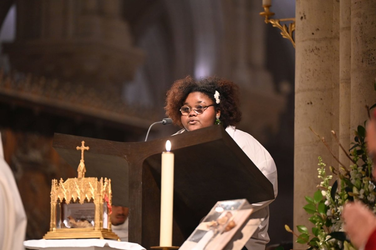 Messe de béatification de Raymond Cayré, Gérard-Martin Cendrier, Roger (…). © Marie-Christine Bertin / Diocèse de Paris.