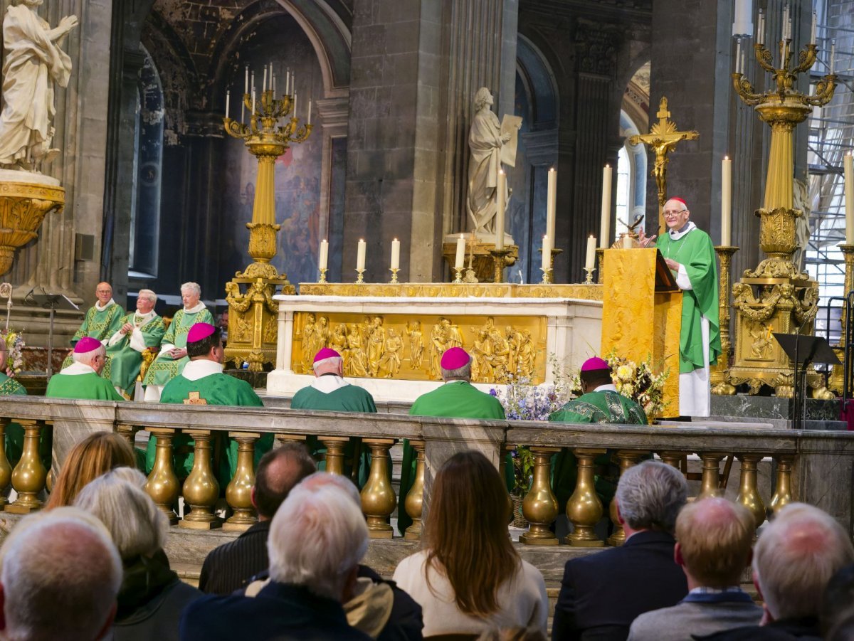 Messe pour la paix. © Yannick Boschat / Diocèse de Paris.