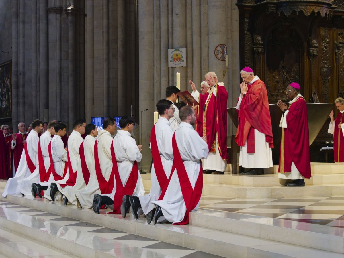 Ordinations sacerdotales 2026. © Yannick Boschat / Diocèse de Paris.