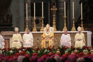 200- dimanche 25 novembre - Messe du Christ Roi - Remise de l'anneau (…). 