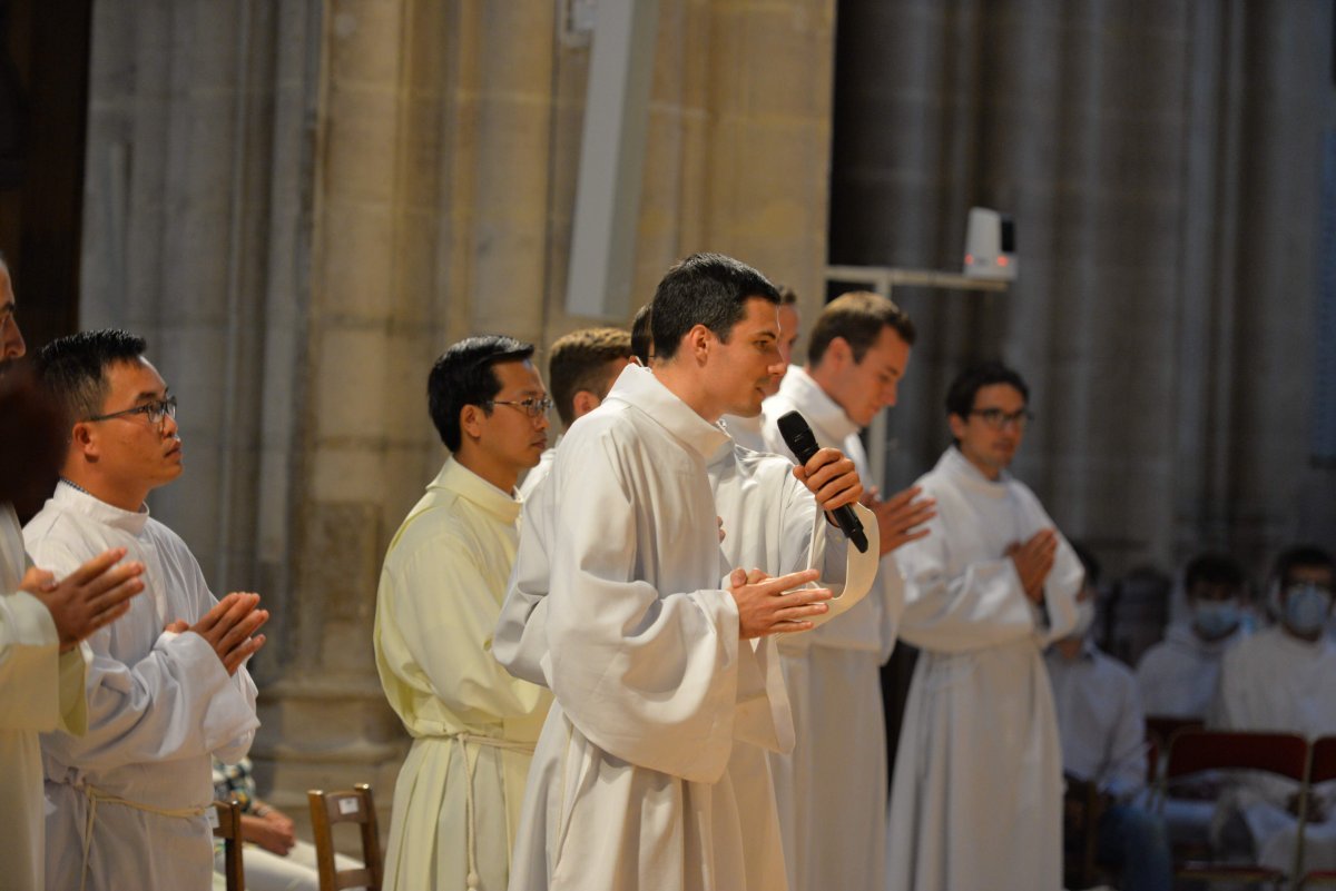 Messe de rentrée du Séminaire de Paris. © Marie-Christine Bertin / Diocèse de Paris.