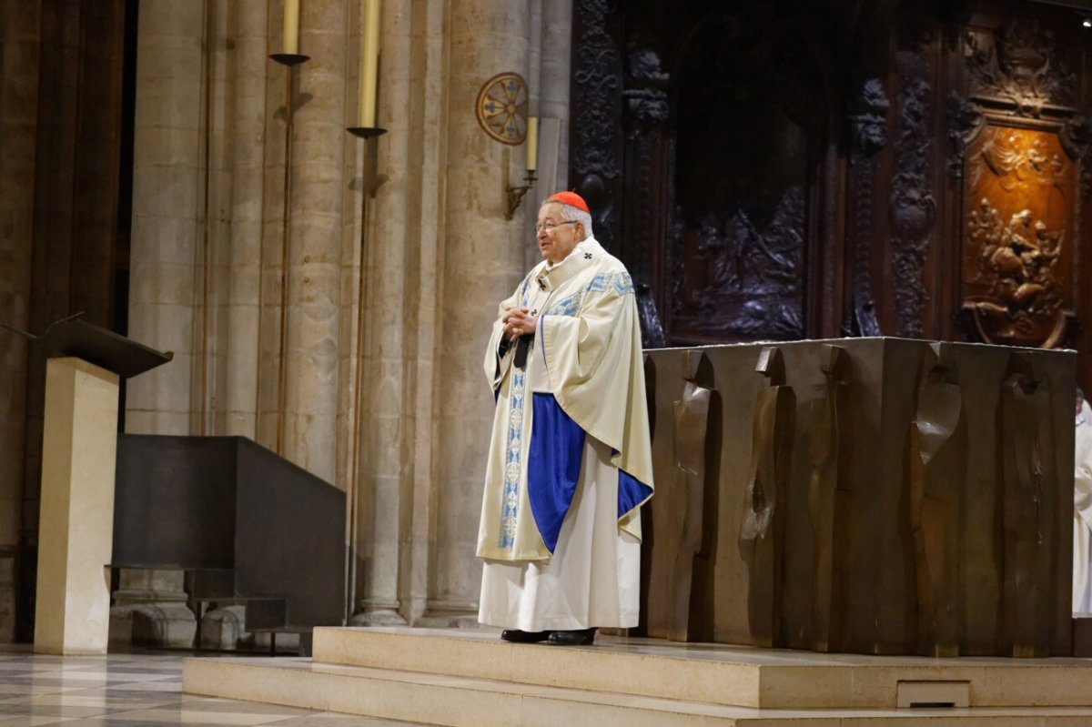 Messe de l'Immaculée Conception. © Yannick Boschat / Diocèse de Paris.