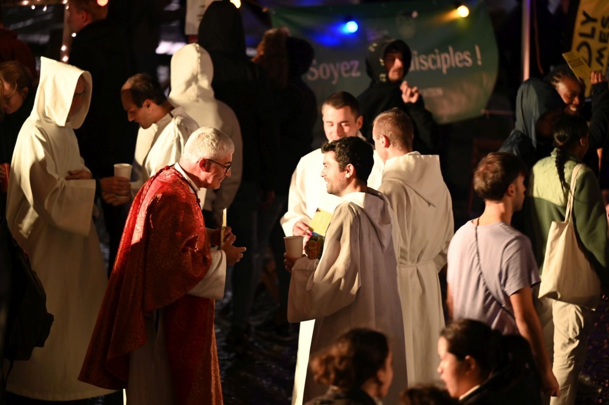 Messe des étudiants d'Île-de-France 2023. © Marie-Christine Bertin / Diocèse de Paris.