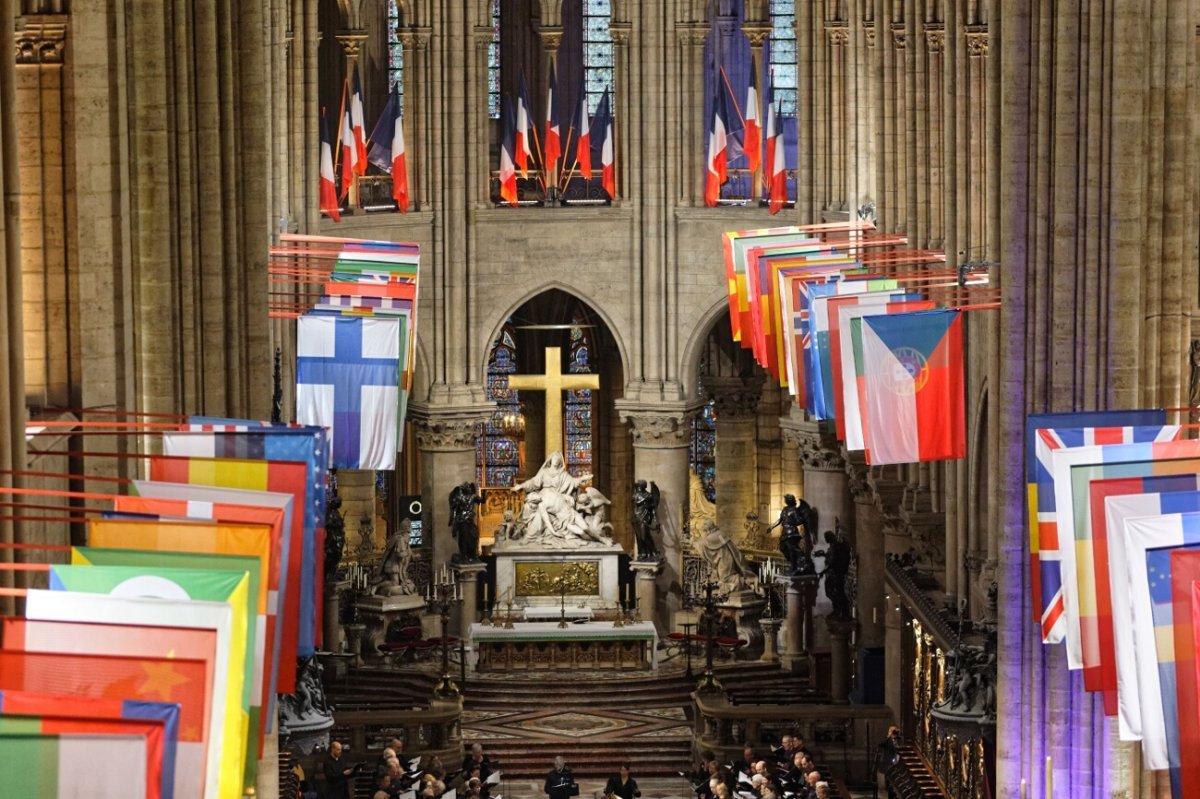 Célébration de commémoration du centenaire de l'armistice de la Grande (…). © Yannick Boschat / Diocèse de Paris.