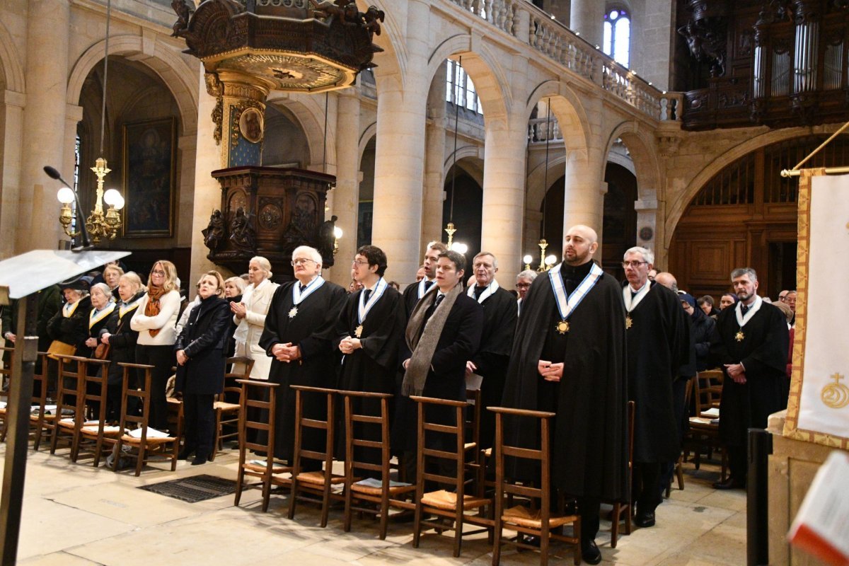 Neuvaine à sainte Geneviève : Messe solennelle et procession. © Michel Pourny / Diocèse de Paris.