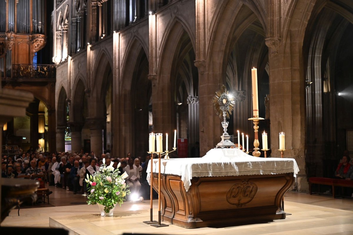 Catéchèse sur la confirmation. Lundi 19 mai 2025. © Marie-Christine Bertin / Diocèse de Paris.