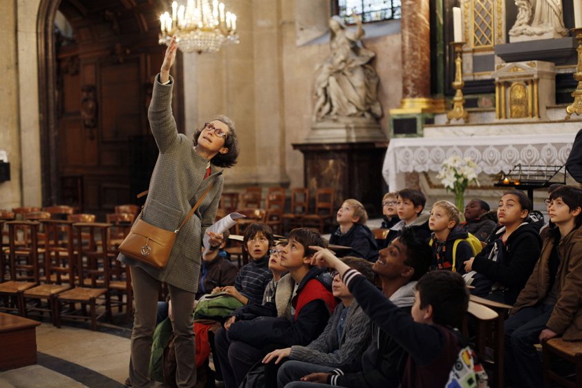 Jeu de piste église. © D.R.