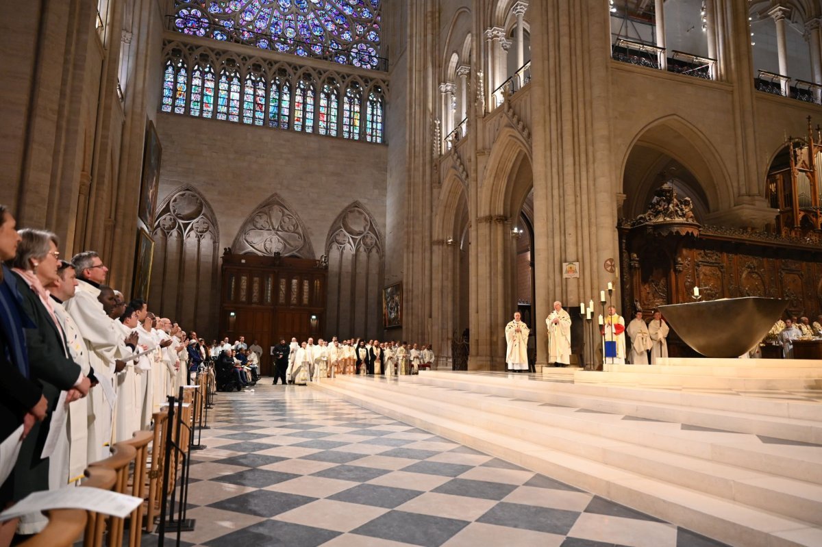 Messe chrismale 2026. © Marie-Christine Bertin / Diocèse de Paris.