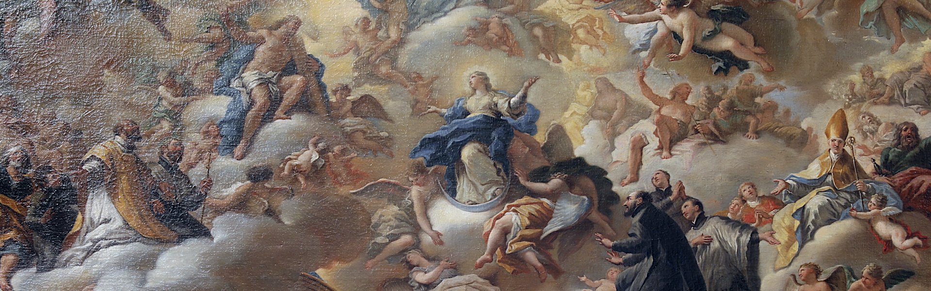 L'Église triomphante, Paolo de Matteis. 