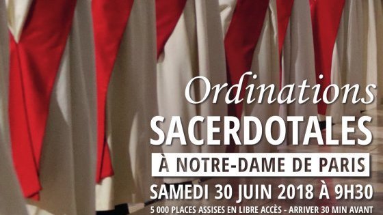 Ordinations sacerdotales à Notre-Dame de Paris