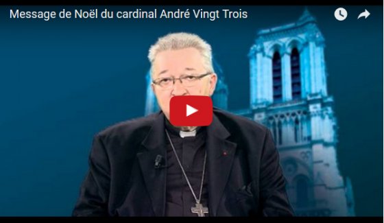 Message de Noël du cardinal André Vingt-Trois