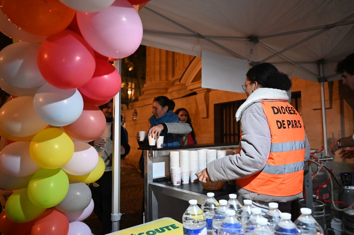 Messe des étudiants d'Île-de-France 2024. © Marie-Christine Bertin / Diocèse de Paris.