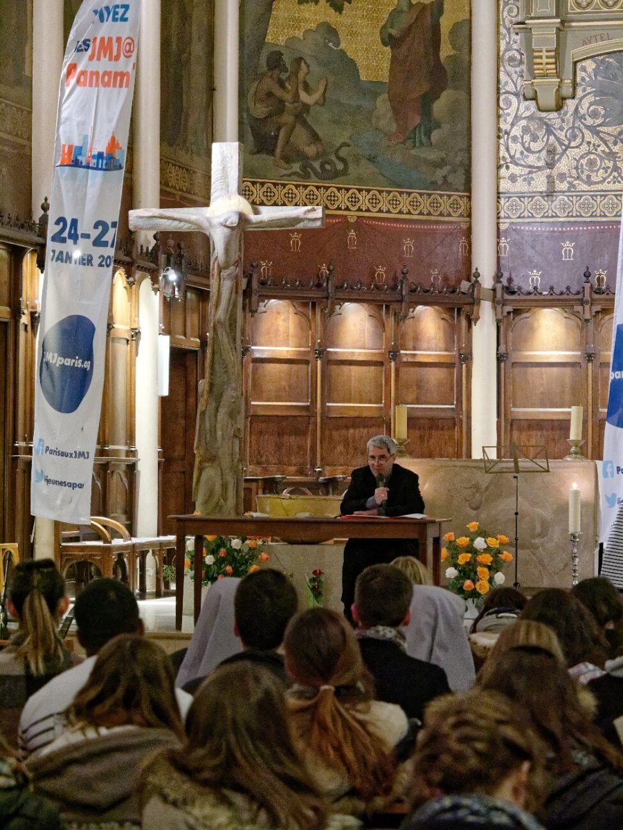 Mgr Denis Jachiet, évêque auxiliaire. © Yannick Boschat / Diocèse de Paris.