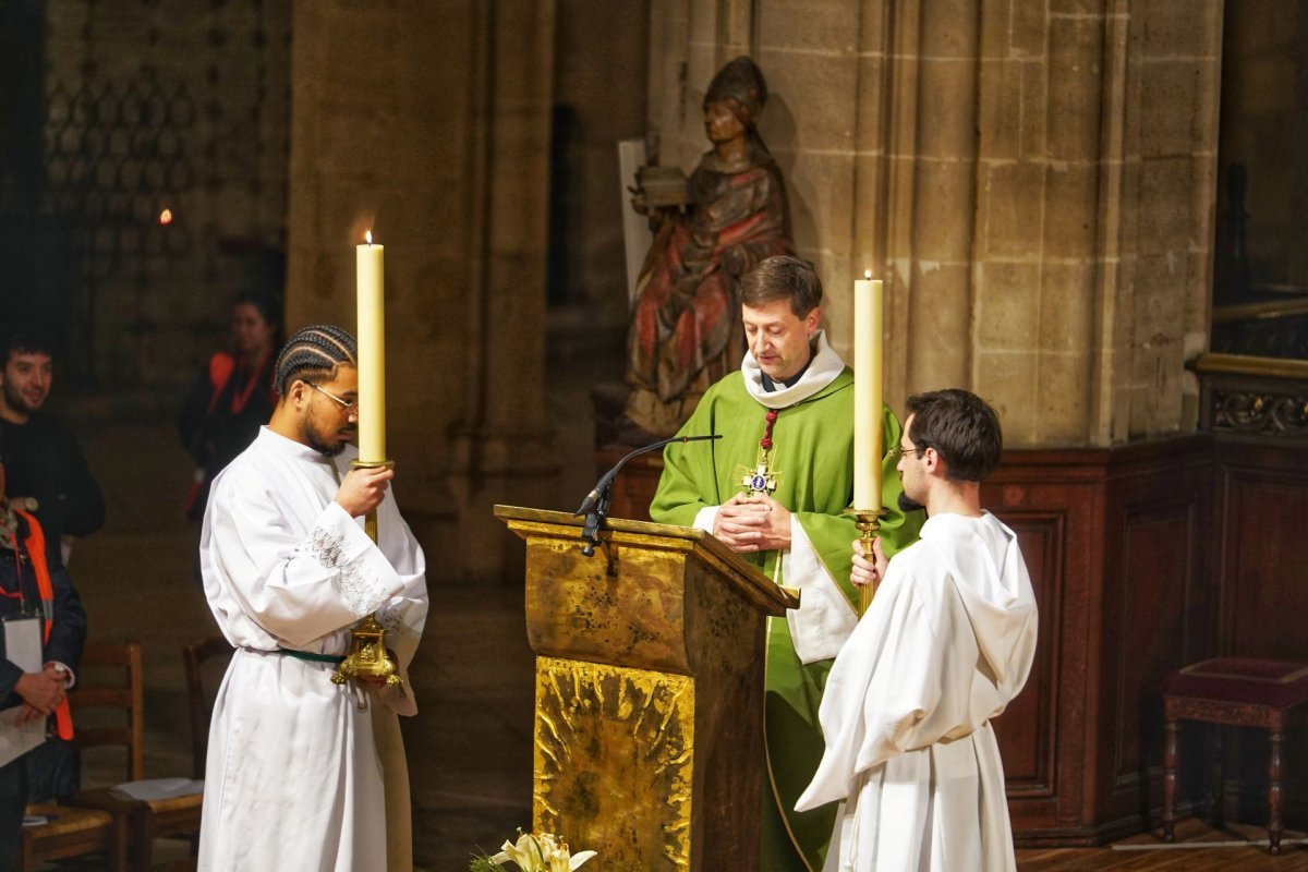 Messe des Jeunes Pros de Paris. © Illian Calle - Diocèse Paris.