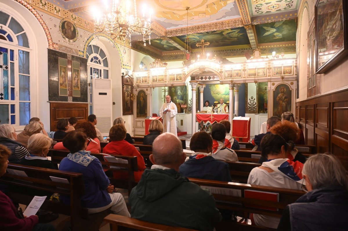 Pèlerinage diocésain pour les 1700 ans du Concile de Nicée. © Marie-Christine Bertin / Diocèse de Paris.