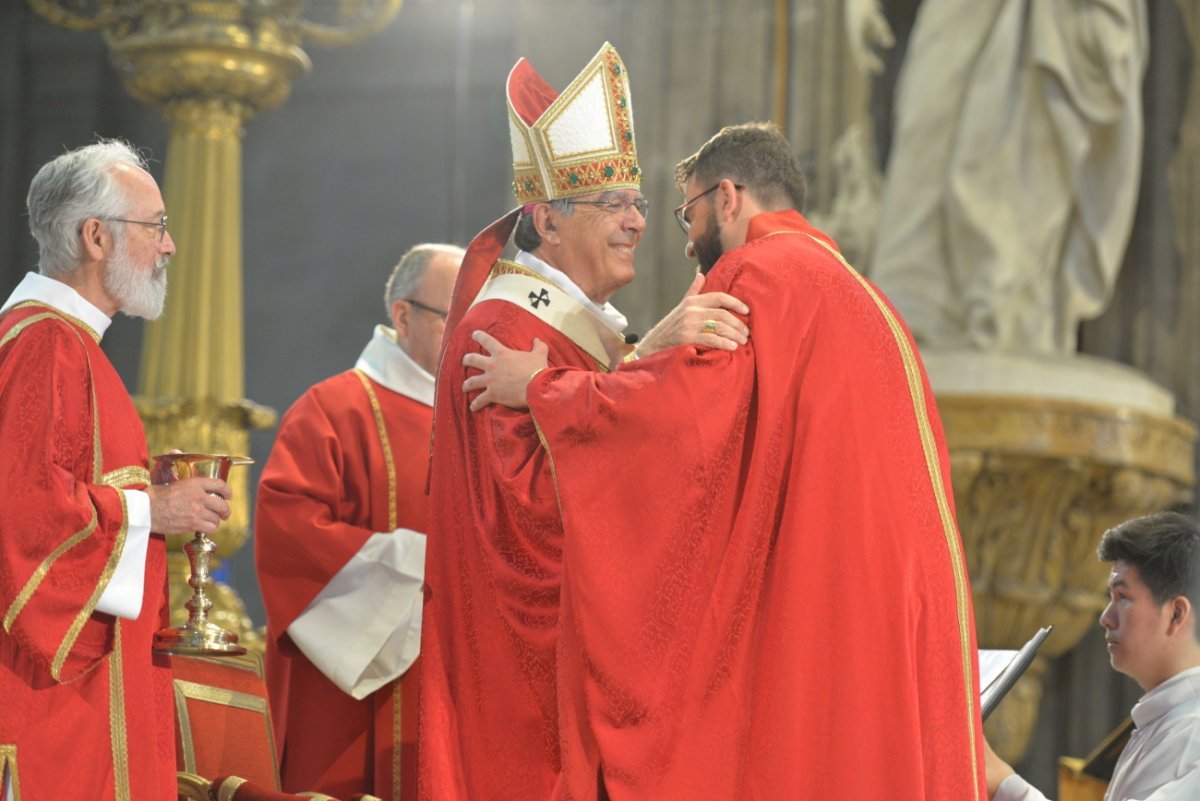 Ordinations sacerdotales 2019. © Marie-Christine Bertin / Diocèse de Paris.