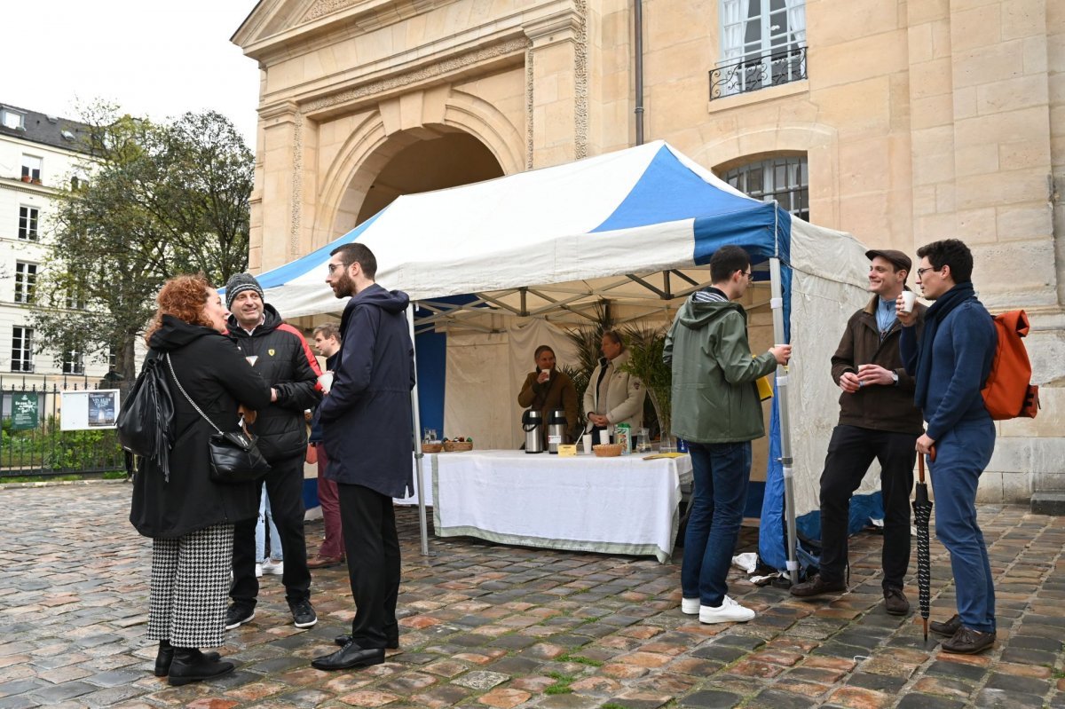 Mission des Rameaux avec le Séminaire de Paris. © Marie-Christine Bertin / Diocèse de Paris.