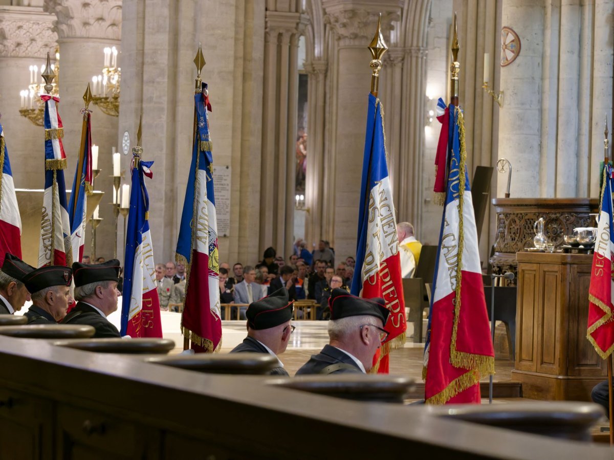 Messe pour les Sapeurs-Pompiers. © Yannick Boschat / Diocèse de Paris.