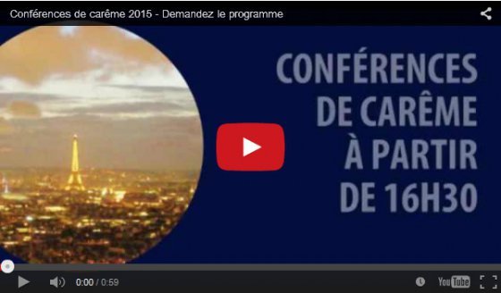 Conférences de carême à Notre-Dame de Paris - Demandez le programme ! 