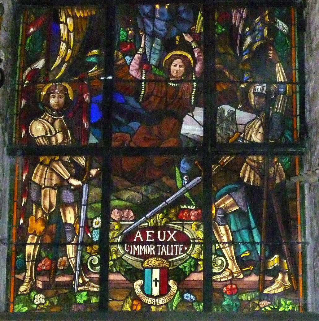 Église Sainte-Marguerite, À eux l'immortalité (détail). © C.D.A.S..