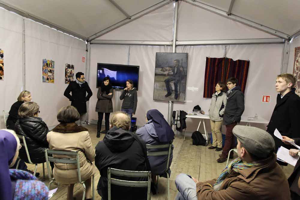 Forum de la Charité 2013 : “Servons la Fraternité”. © Yannick Boschat / Diocèse de Paris.