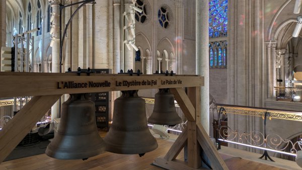 De nouvelles cloches à Notre-Dame