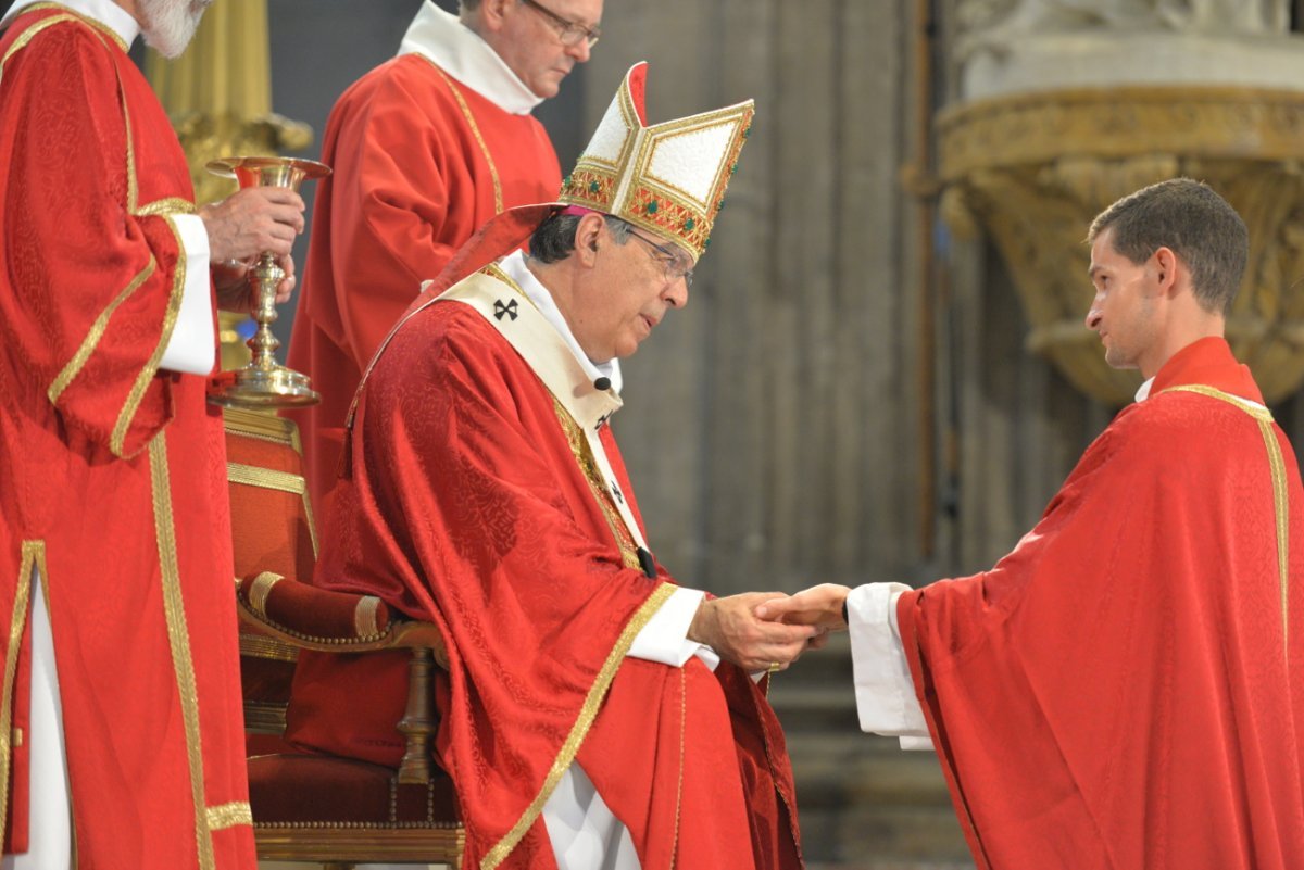 Ordinations sacerdotales 2019. © Marie-Christine Bertin / Diocèse de Paris.