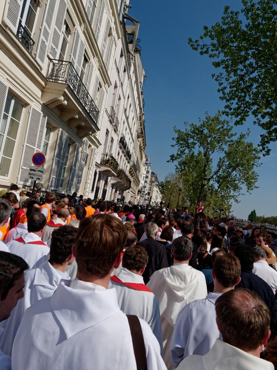 Chemin de croix de Notre-Dame de Paris. © Yannick Boschat / Diocèse de Paris.