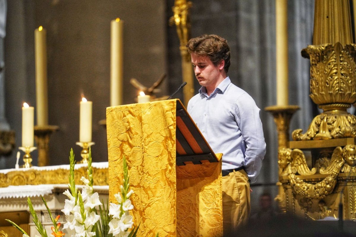 Messe des Etudiants d'IDF 2026. © Illian Callé - Diocèse de Paris.