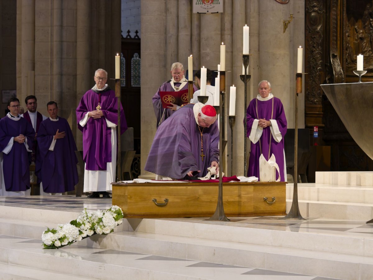 Obsèques du Cardinal André Vingt-Trois. © Yannick Boschat / Diocèse de Paris.