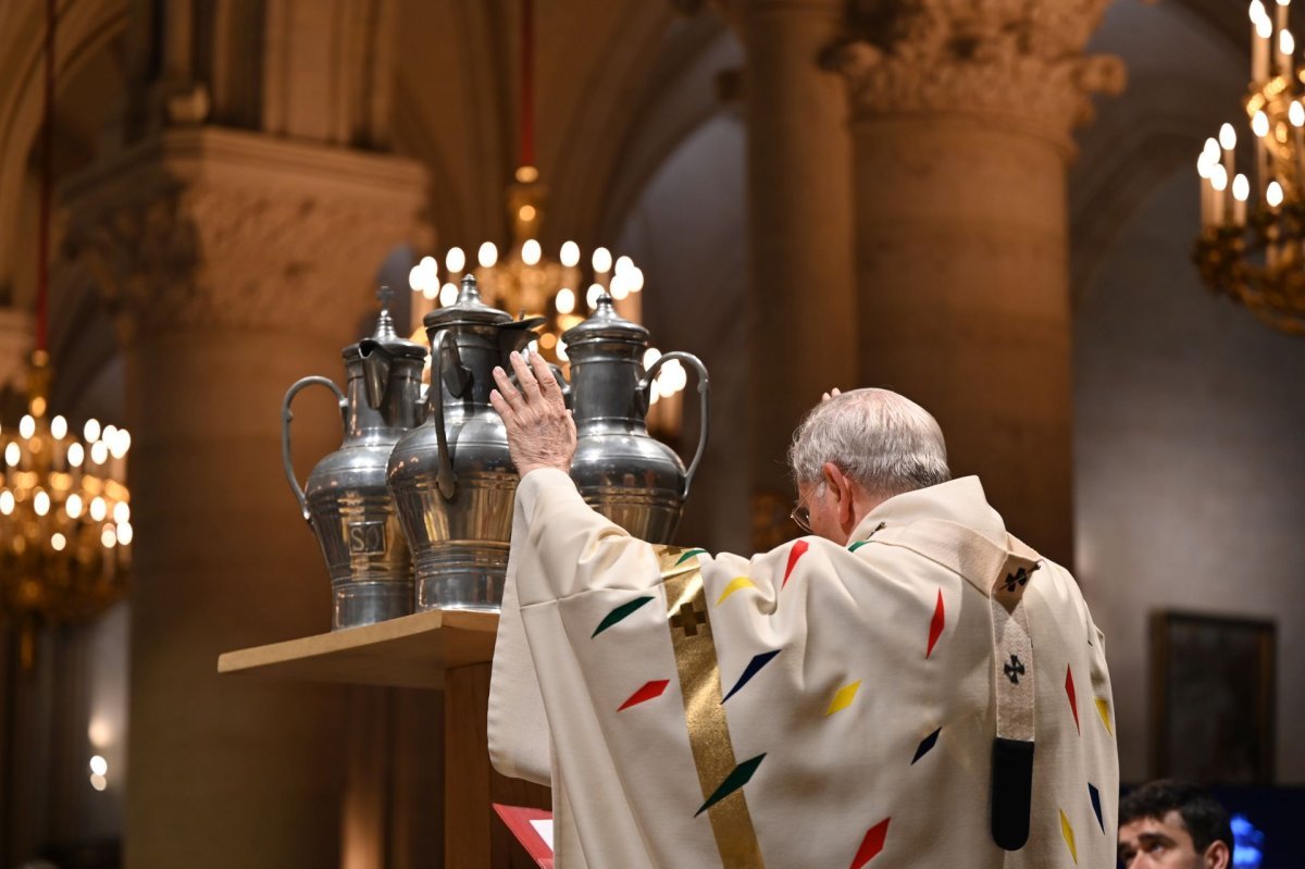 Messe chrismale 2026. © Marie-Christine Bertin / Diocèse de Paris.