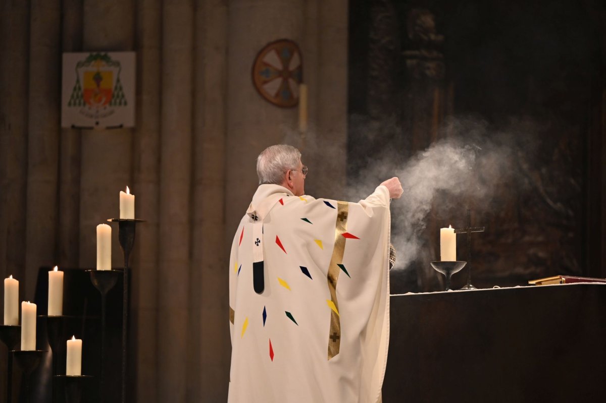 Messe chrismale 2026. © Marie-Christine Bertin / Diocèse de Paris.