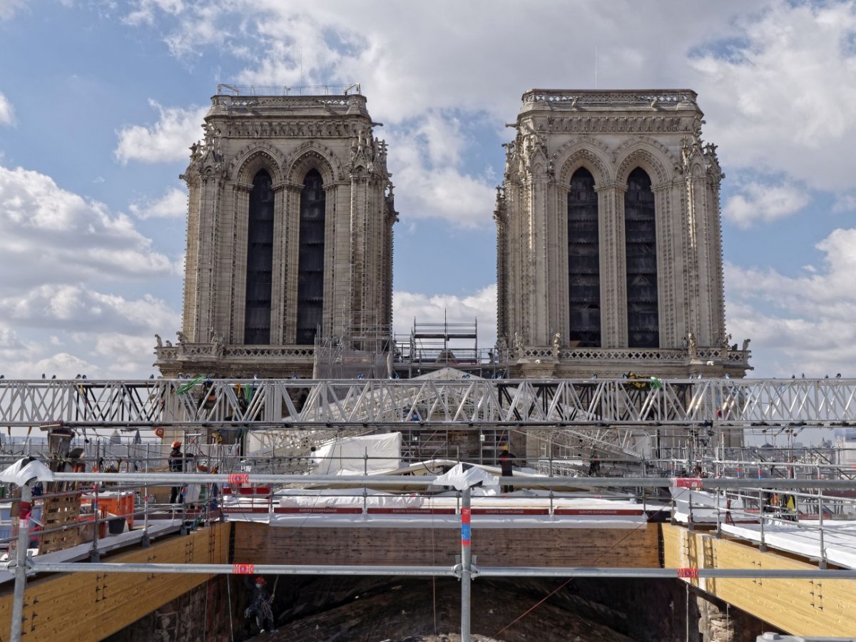 Notre-Dame de Paris, deux ans après. © Yannick Boschat / Diocèse de Paris.