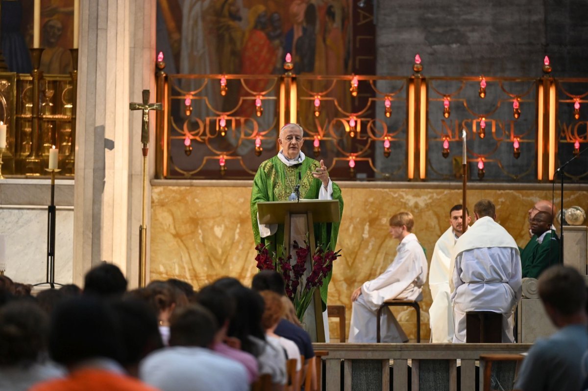 Messe d'envoi au Jubilé des jeunes. © Marie-Christine Bertin / Diocèse de Paris.