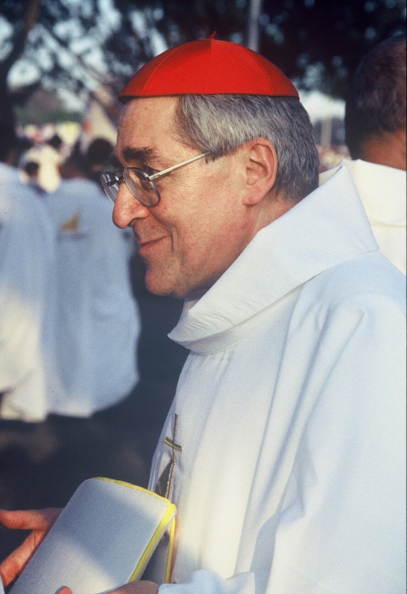 Lors des JMJ à Manille. En 1995. 