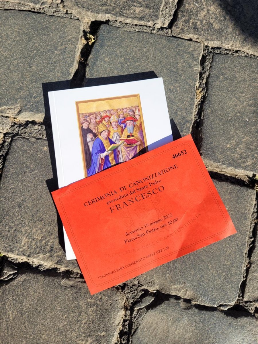 Pèlerinage diocésain à Rome pour la canonisation de Charles de Foucauld. © Charlotte Reynaud / Diocèse de Paris.